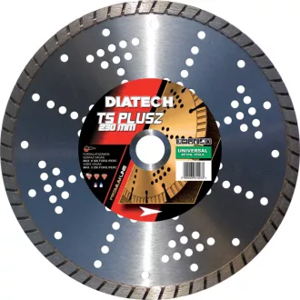   DIATECH gyémánt vágótárcsa TS_TURBÓ+ 230x22,2x10,0mm (Építőipari anyagok, burkolóanyagok vágásához)