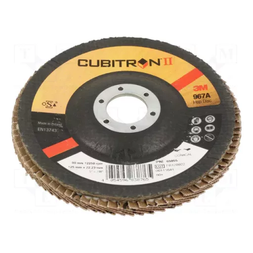 3M Cubitron II. 125mm P  40 lamellás csiszolókorong 967A - Kerámia