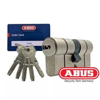   Cilinder zárbetét 5-kulcs 40x40 ABUS  - D10NP LAPONMART kétoldali fúrásvédelem