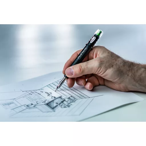 PICA Fine Dry ipari rotring - Automata, tölthető 150mm - 7070 (tok + betét)