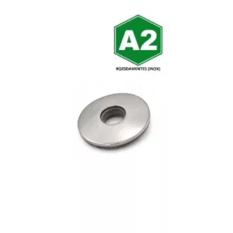   Alátét EPDM-FÉM_A2 M  6,3x19,0 Tömítő-Alátét - INOX, D19,0mm (6,3mm csavarokhoz)
