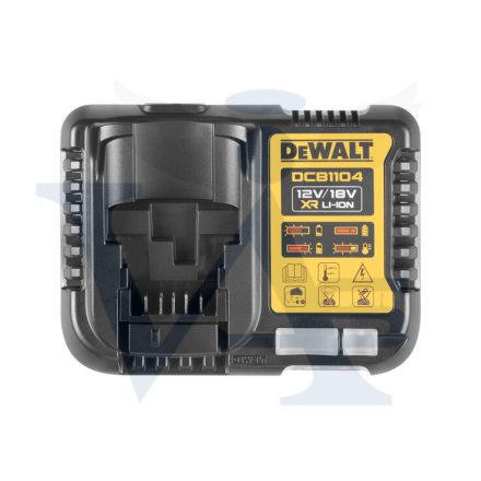 DEWALT akkumulátortöltő DCB1104-QW - 4A_Slim, 12-18V-  XR + FLEXVOLT 