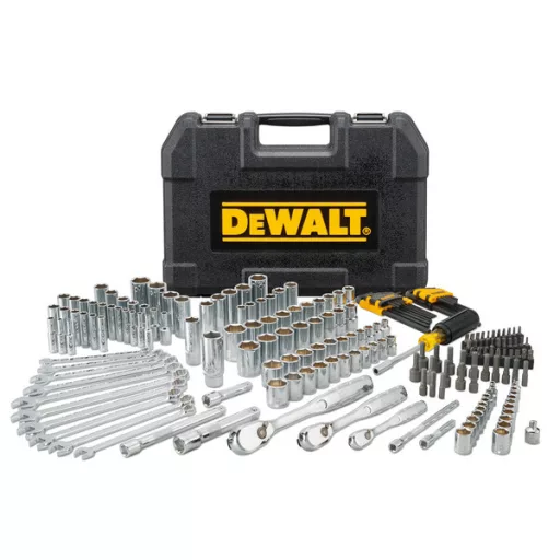 DEWALT Dugókulcs készlet METRIKUS, DWMT81534-1 - 205 részes (3/8"-1/2"+ kulcsok és bitfejek, kombinált kivitel)