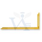 Ács derékszög 1000mm TOVARNA - Jelölő lyukas