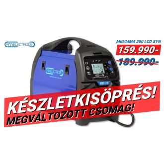 Hegesztő inverter MIG/MMA-200 LCD-SYN 200A - PANELECTRODE