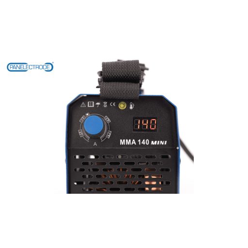 Hegesztő inverter MMA-140 140A MINI - PANELECTRODE (kábelszett + koffer)