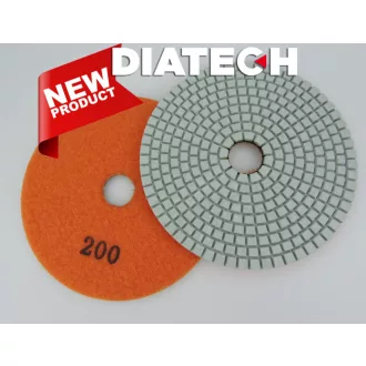   DIATECH tépőzáras száraz/vizes polírozó tárcsa Ø125mm/200 MAXON