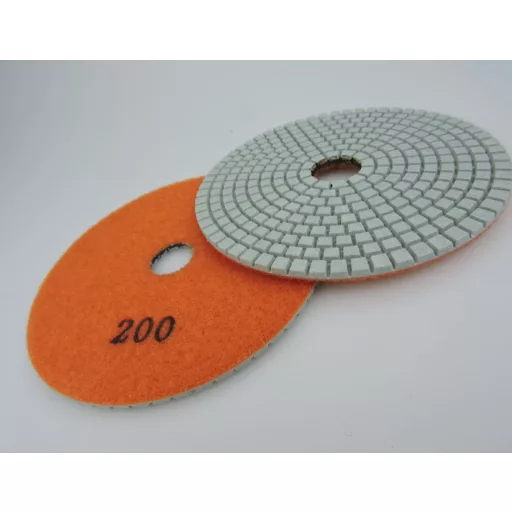 DIATECH tépőzáras száraz/vizes polírozó tárcsa Ø125mm/200 MAXON