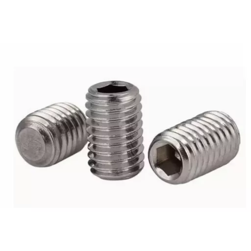 Hernyócsavar BKNY-A2 DIN913 LAP M-12x12mm  - LAPOSVÉGŰ, INOX (rozsdamentes)