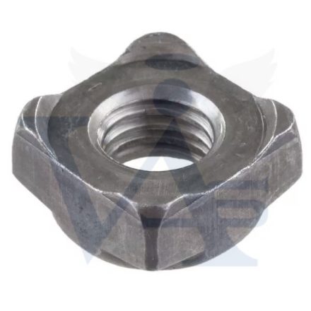 Anya DIN929 HEGESZTŐ HATLAP M-  6,0mm  - [5] minőség NATÚR 