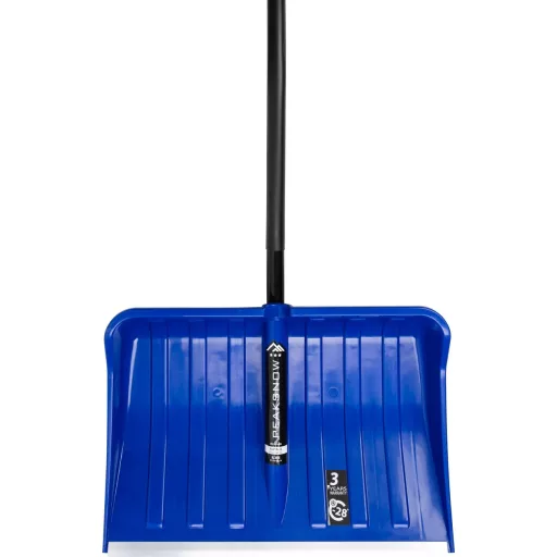 Hólapát nyelezett 550x385mm ÉLVÉDŐS   FA-D-nyél  - IMPORT KÉK!! (1460mm))