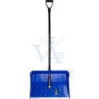 Hólapát nyelezett 550x385mm ÉLVÉDŐS   FA-D-nyél  - IMPORT KÉK!! (1460mm))