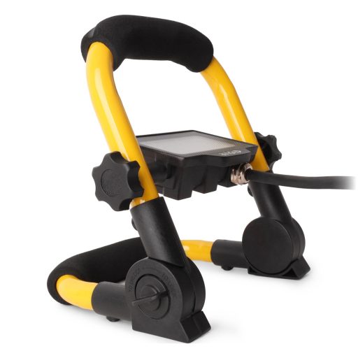 Hordozható reflektor   10w. AVIDE 230V  - Hálózati SMD LED - ALUMÍNIUM SLIM, ARFSFLCW (1000 lumen) IP65