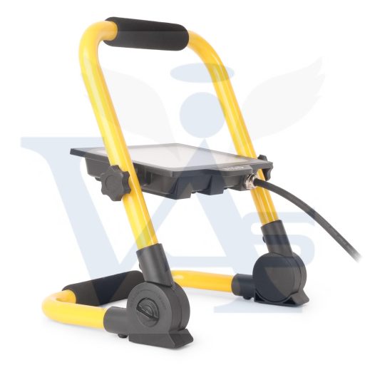 Hordozható reflektor   50w. AVIDE 230V  - Hálózati SMD LED - ALUMÍNIUM SLIM, ABLRSFLCW (1000 lumen) IP65