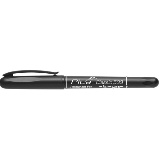 PICA jelölő Filc 533/46 - CLASSIC_FEKETE (0,7mm hegy)