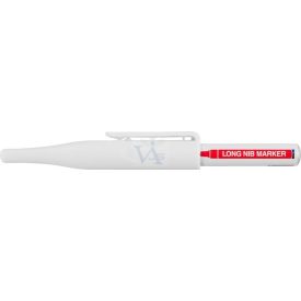   Jelölő Filc  3,0mm hegy (olajbázisú) FEHÉR - STREND_PRO, Hosszú furatjelölő! (Barkács!)