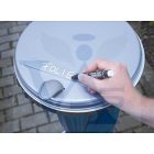 PICA jelölő Filc 522/52 - INSTANT_FEHÉR (1,0-4,0mm hegy)