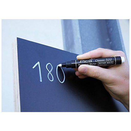 PICA jelölő Filc 522/52 - INSTANT_FEHÉR (1,0-4,0mm hegy)