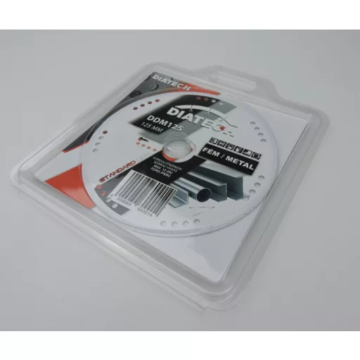 DIATECH gyémánt FÉM-vágótárcsa STANDARD_Line 125x22,2x  2,3mm (Kifejezetten vas, acél és rozsdamentes anyag vágásához)