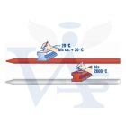 Jelőlő Toll LAKATOSOKNAK tölthető 180mm - BLEISPITZ N°0440 (2db toll + 15db betét) KIFUTÓ!