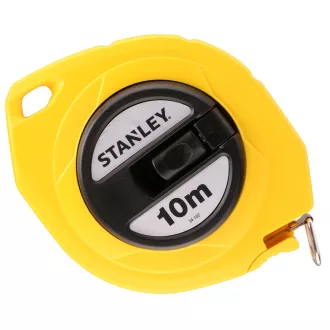   STANLEY mérőszalag 10,0fm/9,5mm ACÉL - Zárt földmérő, SÁRGA-FEKETE (0-34-102)