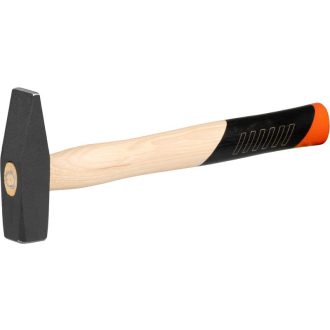   Kalapács   0,5kg Fa-nyél HM102 Strend-Pro - Lakatos, HIKORY (piros-fekete csíkos)