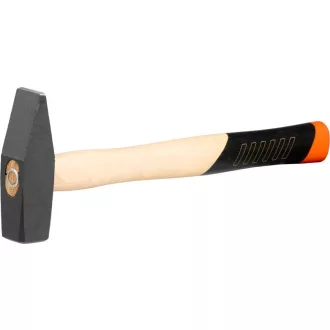   Kalapács 0,8kg Fa-nyél HM102 Strend-Pro - Lakatos, HIKORY (piros-fekete csíkos)