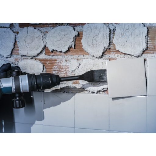 BOSCH SDS max lapos-csempevéső 300x50mm ÖNÉLEZŐ, Hajlított, 30%-kal jobb anyageltávolítási képesség