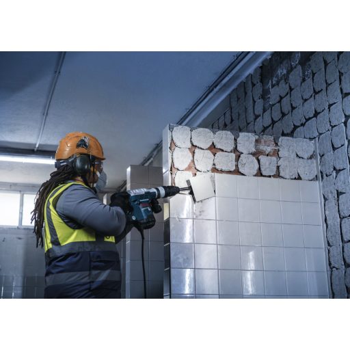 BOSCH SDS max lapos-csempevéső 300x50mm ÖNÉLEZŐ, Hajlított, 30%-kal jobb anyageltávolítási képesség