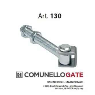   Kapupánt állítható szárnyas kapuhoz N°130  - M24 170mm CO