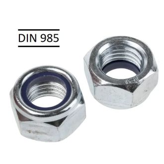   Anya DIN985 ÖNZÁRÓ HORG. [  8] M-18,0mm  -   8.8 minőség NORMÁL Műanyag betétes