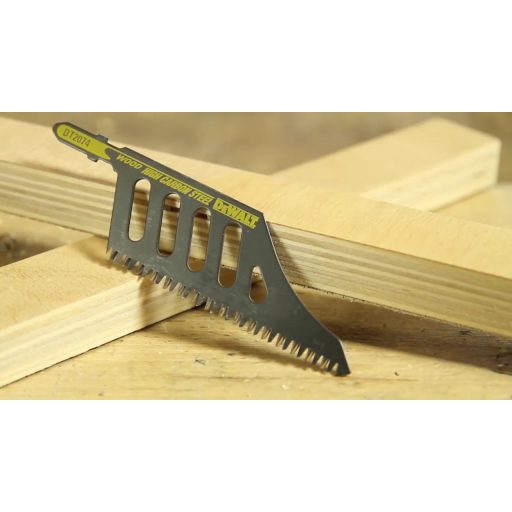DEWALT szúrfűrészlap 100mm DT2074-QZ, HSS - Szénacél edzett fogazattal