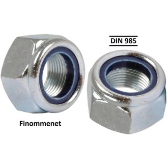   Anya Finommenet DIN985 ÖNZÁRÓ HORG. M-14,0x1,50  - [  8] minőség Műanyag betétes