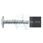 Lemezcsavar ÖNFÚRÓ-OF 4,2x  13,0mm  - OPEL-FEJ RAL7016  (Antracitszürke)