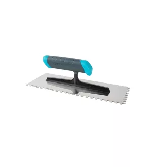   BIHUI simító 280x115mm 10,0mm Fogazott - SOFT-nyél, INOX (rozsdamentes)