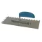 BAUTOOL simító 280x130mm 8,0mm Fogazott - FA-nyél, INOX (rozsdamentes)