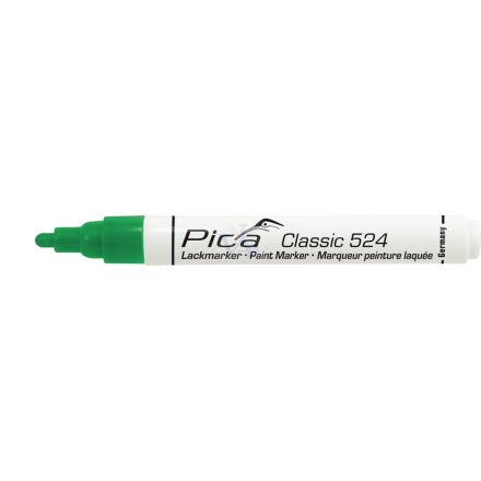 PICA jelölő Filc 524/36 - CLASSIC_Festék_ZÖLD (1,0-4,0mm hegy)