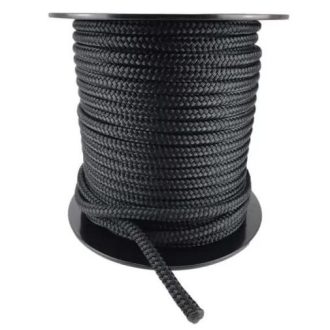 Kötél fonatolt   3mm IMPORT - Fekete
