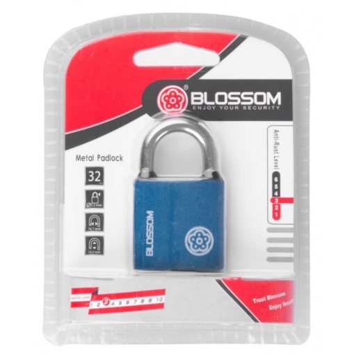 Lakat 32mm  biztonsági BLOSSOM - BC29 (Rozsdaálló-Felfeszítés és Levágás elleni védelemmel)