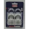 Lakat 40mm azonos zárlatú ABUS - TITALIUM  727TI/40  "QUADS"   (4db lakat- 5db kulcs)