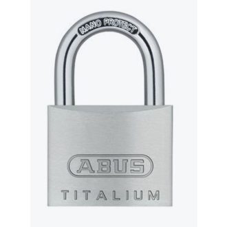   Lakat 40mm azonos zárlatú ABUS - TITALIUM  727TI/40  "SIMPLE"   (1db lakat- 2db kulcs -64TI/40)