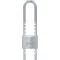 Lakat 50mm ABUS 64 TI/50  TITALIUM lakat (2-db-kulcs/lakat) -KA6514-