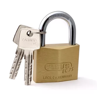   Lakat 60mm ABUS 720 EC75 fúrt kulcsos lakat  (2 db laponmart kulcs) -336522-