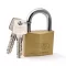 Lakat 60mm ABUS 720 EC75 fúrt kulcsos lakat  (2 db laponmart kulcs) -336522-