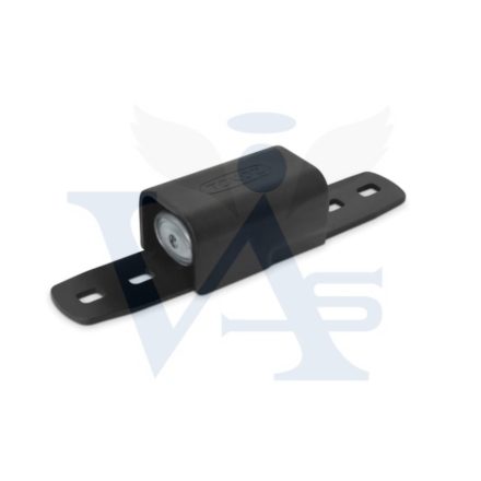 Lakatpánt 240mm Erősített  acél TOKOZ UZ240 - Kétszárnyú ajtóra, kapura, garázsajtóra (kódkártyás)