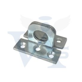 Lakatpánt-szem hajlított  N°60R - ACÉL 55x30mm