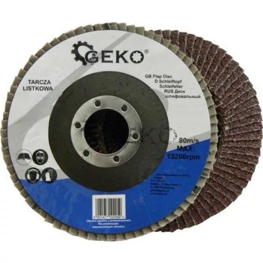 Lamellás csiszoló 115/P  40 GEKO-Abrasive import. G:00300           Akció !