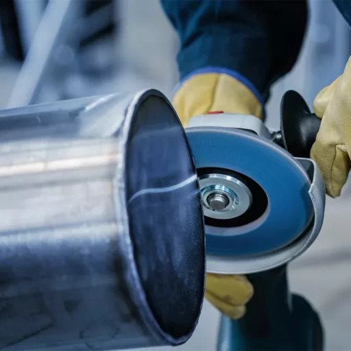 BOSCH lamellás csiszolókorong X451-125mm P  40 - MULTI-Material EGYENES (fém-fa megmunkálására)