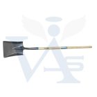 Lapát nyelezett BAUTOOL Egyenes - 240mm FEKETE         (1430mm-FA nyéllel) AKCIÓ!