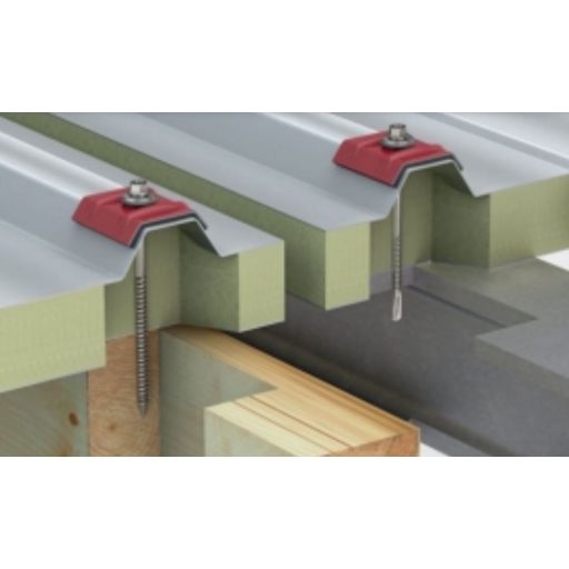 Lemezcsavar 6,3/5,5x  80 ÖNFÚRÓ Szendvicspanelhez - HATLAP + EPDM alátét (Ø16mm)